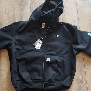 Size SMALL , Tesla employee Carhartt jacket